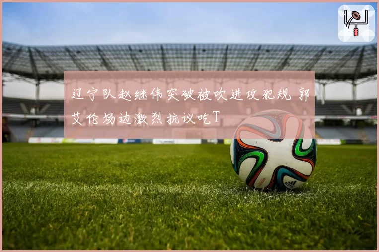 辽宁队赵继伟突破被吹进攻犯规 郭艾伦场边激烈抗议吃T